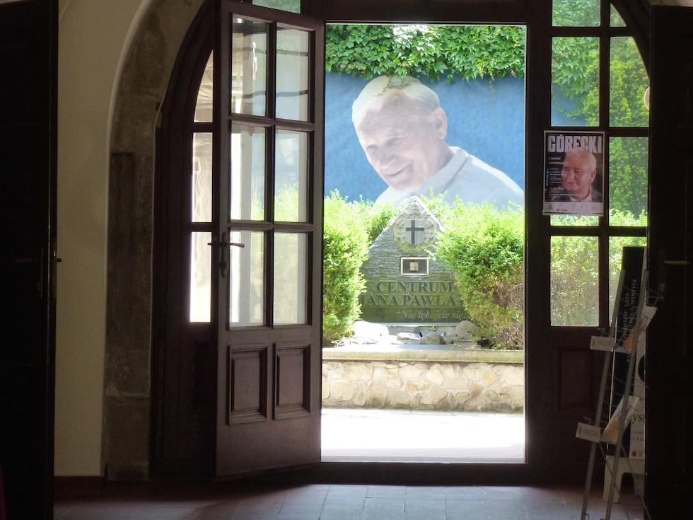 Allgegenwärtig in Krakau: Papst Johannes Paul II