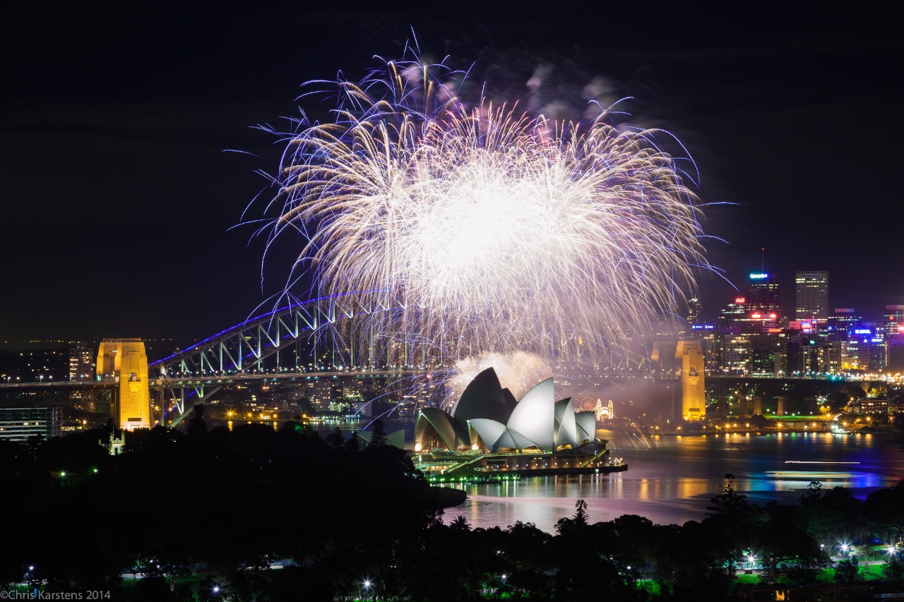 Silvesterfeuerwerk in der Sydney Harbour (cksydney/Flickr CC BY-NC-ND)