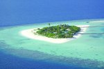 Luftansicht Dhoni Mighili Island